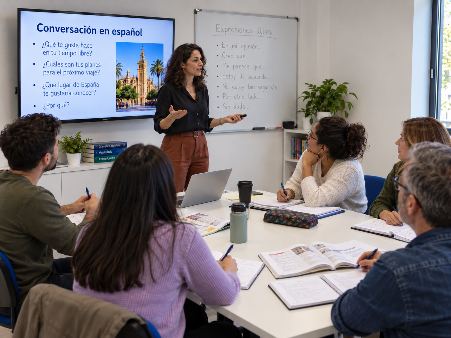 Aula de conversação em espanhol na IOWA